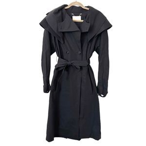 JASON WU Collection Belted Trench Coat in‎ Navy NWOT Sz S